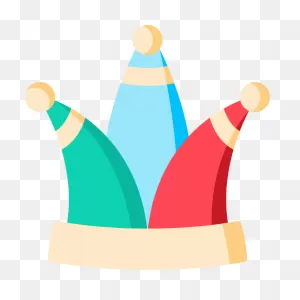 Headgear, Headpiece, Headwear, Jester Cap, Jester Hat Icon ClipartFlare.com 
