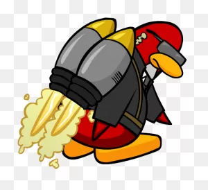 Jetpack Guy Club Penguin Clipart - Full Size Clipart (#5341183 ClipartFlare.com 