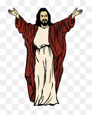 Pin Come To Jesus Clipart - Cartoon Jesus Png Transparent Png ClipartFlare.com 