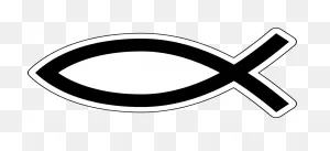 Jesus Fish - Circle Clipart - Full Size Clipart (#5346005 ClipartFlare.com 