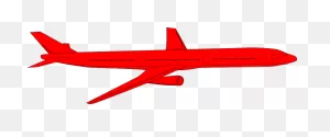 Red Jet Clip Art At Vector Clip Art - ClipartFlare