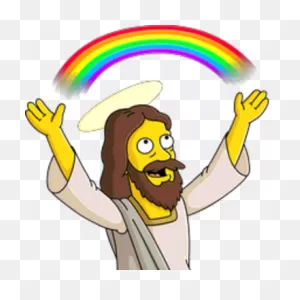 Jesus Christ | Simpsons Wiki | ClipartFlare