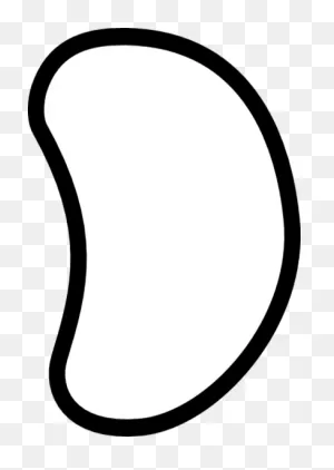 Free Jelly Bean Clipart Black And White, Download Free Jelly Bean ClipartFlare.com 