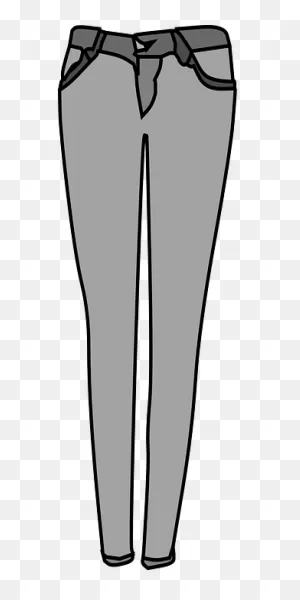 Jeans Tight Pants - Free Vector Graphic On ClipartFlare
