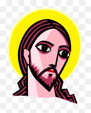 Vector Illustration Of Jesus Christ, Son Of God And Clipart - Full ClipartFlare.com 