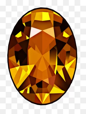 Jewel Clipart Orange Diamond - Transparent Background Blue Gem ClipartFlare.com 