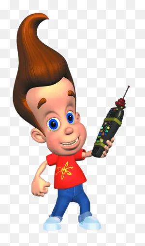 Download Jimmy Neutron Holding Remote - Jimmy Neutron - Full Size ClipartFlare.com 