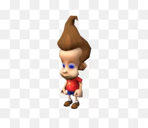 Gamecube - Nickelodeon Party Blast - Jimmy Neutron - The Models ClipartFlare.com 