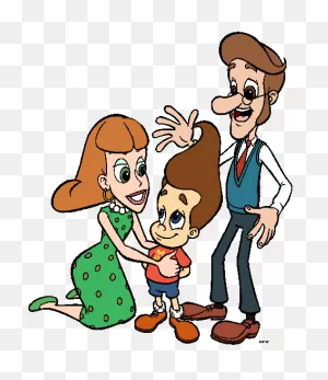 Jimmy Neutron Hugh And Judy - ClipartFlare
