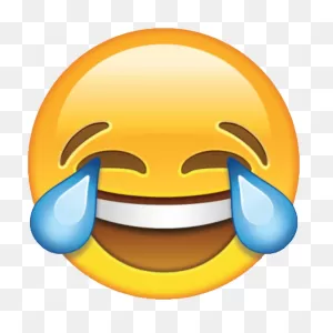 Laughter Face With Tears Of Joy Emoji Emoticon Clip - Crying ClipartFlare.com 
