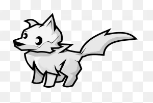 Simple Dog Clipart - Jon Snow Clipart - Png Download - Full Size ClipartFlare.com 
