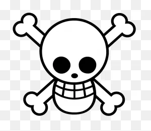 Jolly Roger Png - One Piece Logo Clipart - Full Size Clipart ClipartFlare.com 