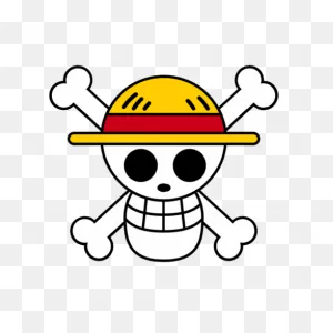 One Piece - Jolly Roger Mugiwaras - Straw Hat - Free | Jolly Roger ClipartFlare.com 