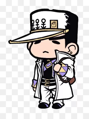 Jotaro Kujo #chibi #jjba - Chibi Jotaro Part 4 | Full Size Png ClipartFlare.com 