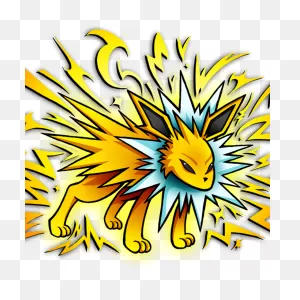 Jolteon Used Discharge By Nekoamine - Jolteon Transparent Png ClipartFlare.com 