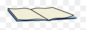Notebook Clipart Writing Journal - Open Book Clip Art - Png ClipartFlare.com 