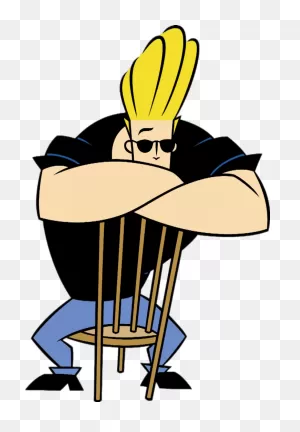 Johnny Bravo On Chair | Johnny Bravo Cartoon, Johnny Bravo, Girls ClipartFlare.com 