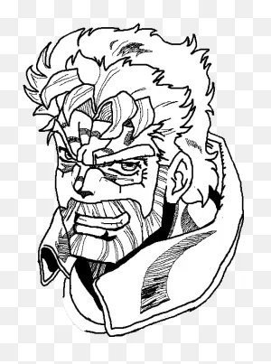 Steam Locomotive Drawings - Old Joseph Joestar Drawing Clipart ClipartFlare.com 
