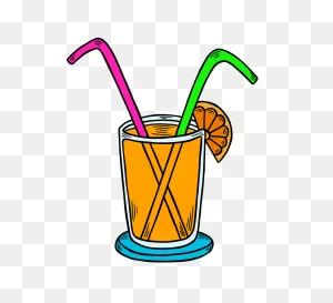 Juice Drink Glass - Free Image On ClipartFlare
