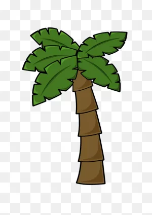 Coconut Tree,jungle,jungle Leaf,palm,palm Tree - Free Image From ClipartFlare.com 