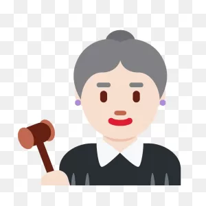 Woman Judge Emoji Clipart. Free Download Transparent .png | ClipartFlare