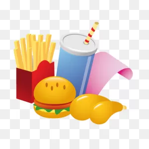 Combo Junk Food Png Pic | 