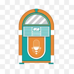Jukebox Machine Illustration Transparent Png & PNG-WebP Vector