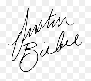 Handtekening Justin Bieber Clipart - Full Size Clipart (#2823407 ClipartFlare.com 