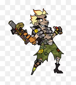 Junkrat Looks Like Johnny Test
