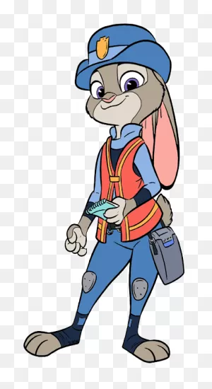 Judy Hopps As A Metermaid Cop Officer | Zootopia Comic, Zootopia ClipartFlare.com 