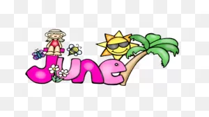 Illustration Break Summer Coconut Happy Fun Clipart. June Cartoon ClipartFlare.com 
