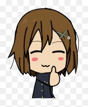 Yui Hirasawa Thumbs Up By Blizmore On 