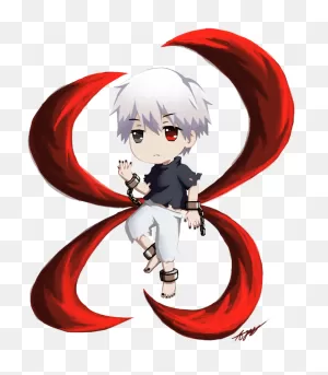 Chibi Kaneki From By - Tokyo Ghoul Chibi Kaneki | Full Size Png ClipartFlare.com 