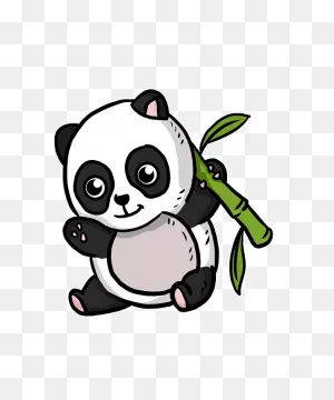 Cute Kawaii Panda Bear Throw Pillow For Sale By J M