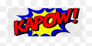 Kapow Zap Pow Comic Book Themed Shower Curtain For - Pow Zap Boom ClipartFlare.com 