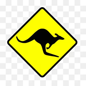 Caution Kangaroo Clip Art At ClipartFlare ClipartFlare.com - Vector Clip Art Online ClipartFlare.com 