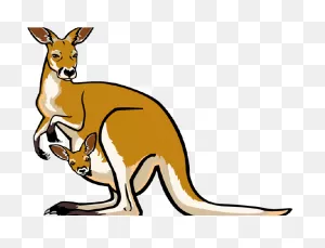 Download Kangaroo Clipart Red Kangaroo - Clip Art Kangaroo Png Png ClipartFlare.com 
