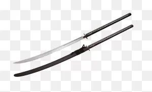 Drawn Katana Nodachi - Long Handle Katana Clipart - Full Size ClipartFlare.com 