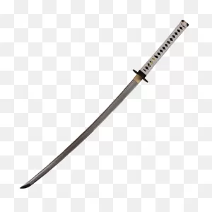 White Katana With Hidden Dagger - Medieval Collectibles
