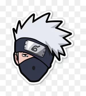 Die Cut Kakashi – @ Stickerapp Shop