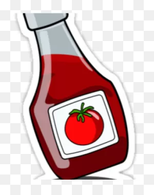 Ketchup Clipart Transparent Background - Png Download - Full Size ClipartFlare.com 
