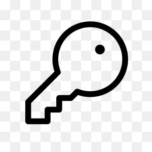 Key Free Icon Of Phosphor Light