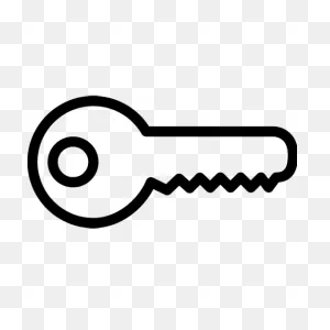 Key Icon | Line Iconset | Iconsmind