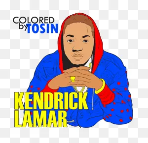 Art - Kendrick Lamar Coloring Pages - (500X500) Png Clipart Download