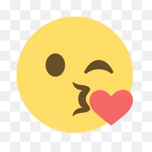 Face Blowing A Kiss Emoji Clipart. Free Download Transparent .png ClipartFlare.com 