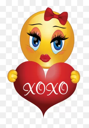 Xoxo Girl Smiley Emoticon Clipart | I2Clipart - Royalty Free ClipartFlare.com 
