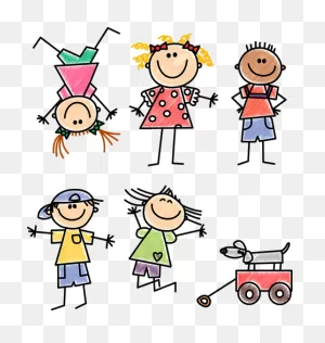 100  Free Children Play & Children Vectors