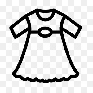 Baby Dress, Clothing, Kids, Kids Clothes, Kids Garment, Smock Icon ClipartFlare.com 