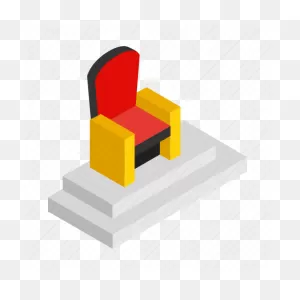 Chair, Clipart, Gold, Isometric, King, Queen, Throne Icon - Download ClipartFlare.com 