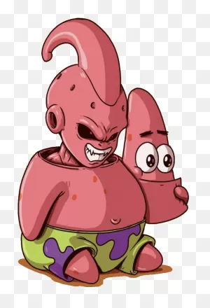 Majinboo Sticker - Kid Buu Patrick Clipart - Large Size Png Image ClipartFlare.com 